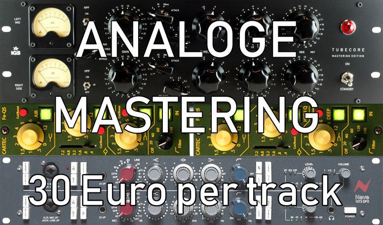 Heuse analoge mastering in de geluidsstudio in Zuid-Holland.